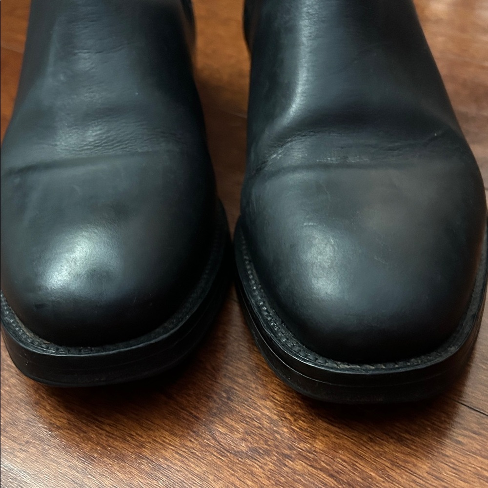 All Saints “Eli” Black Leather Chelsea Boots, Perfect Shoe Work to Play, Size 40 - Picture 6 of 16